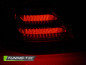 Preview: LED Lightbar Design Rückleuchten für Mercedes Benz C-Klasse W203 04-07 Limousine Rot/Weiß Dynamische Blinker